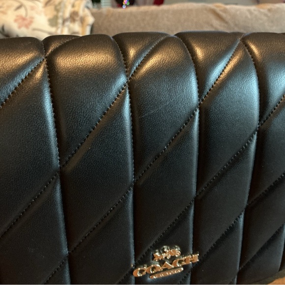 Coach Quinn Quilted Black Leather - Picture 5 of 13